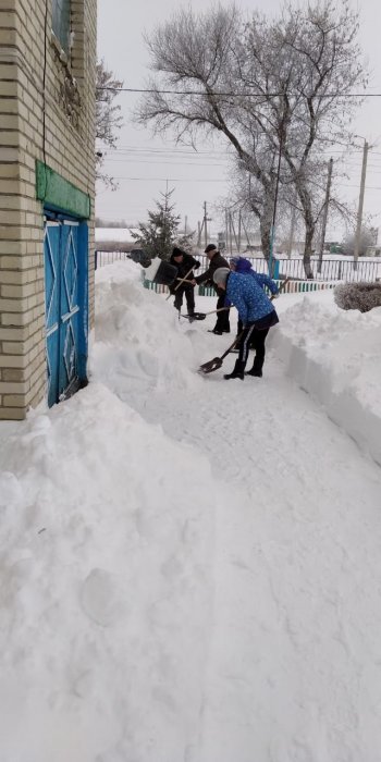 После снегопада